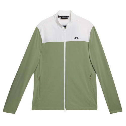 Jeff Hybrid Jacket Oil Green