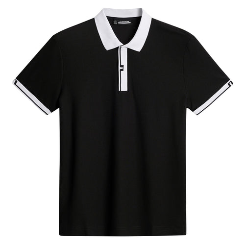 Bay Slim Sport Pique Polo Black - SS25