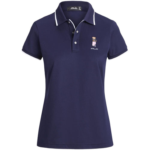 Womens Tailored Fit Polo Bear Polo Shirt Refined Navy - SS24