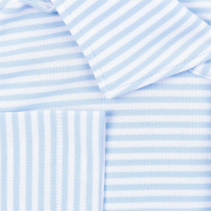 Mood Perfromance Mesh Polo Blue Frost
