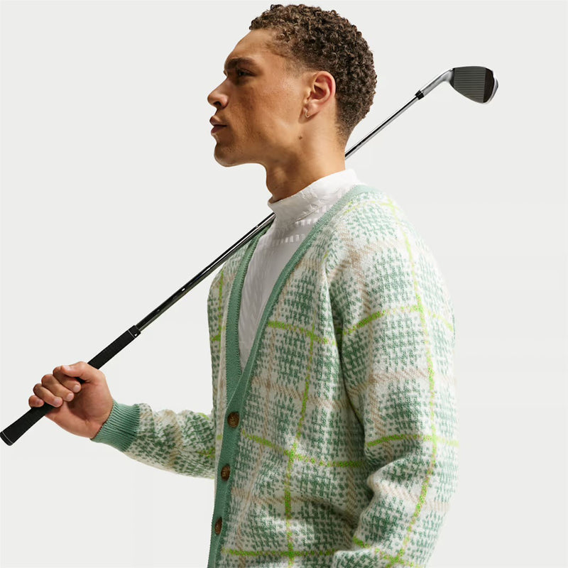 Tartan Loose Cardigan Steam