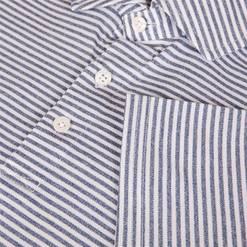 The Maxwell Polo Heathered Andover/White