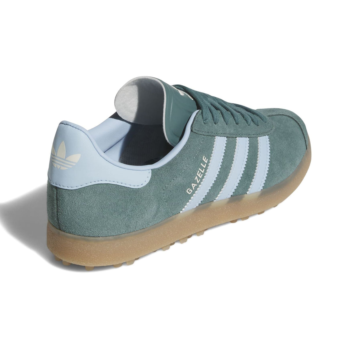 Womens Gazelle Spikeless Golf Shoes Preloved Teal/Clear Sky/Gum