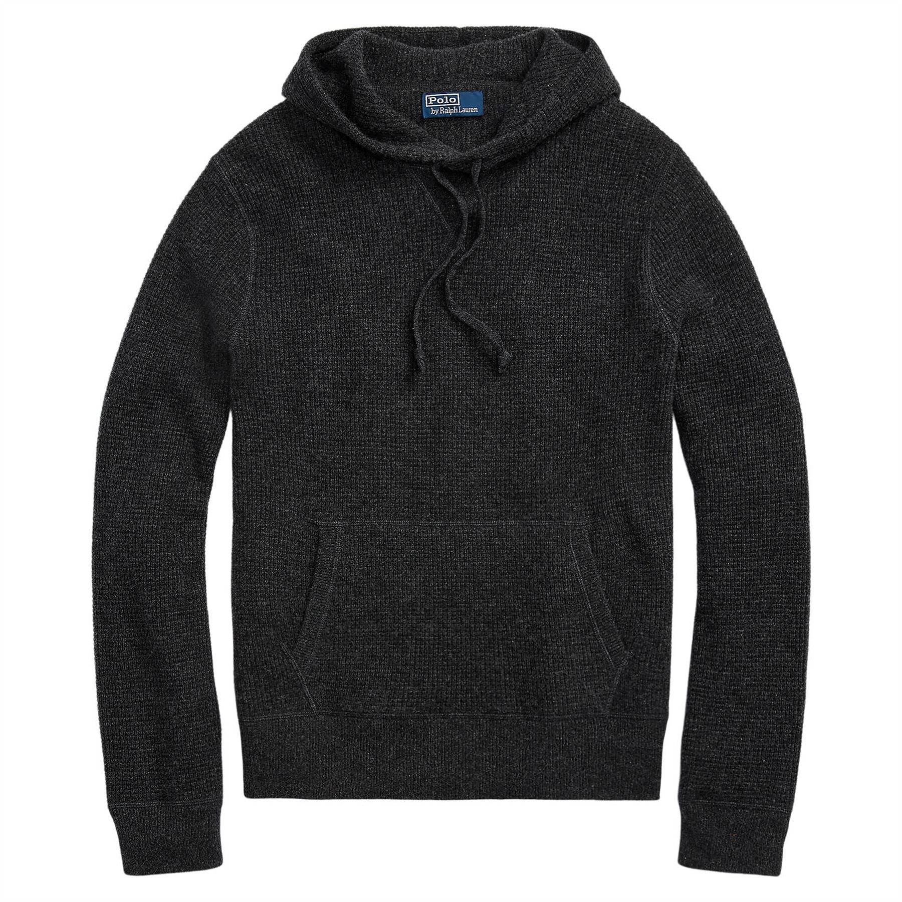 Waffle-Knit Cashmere Hoodie