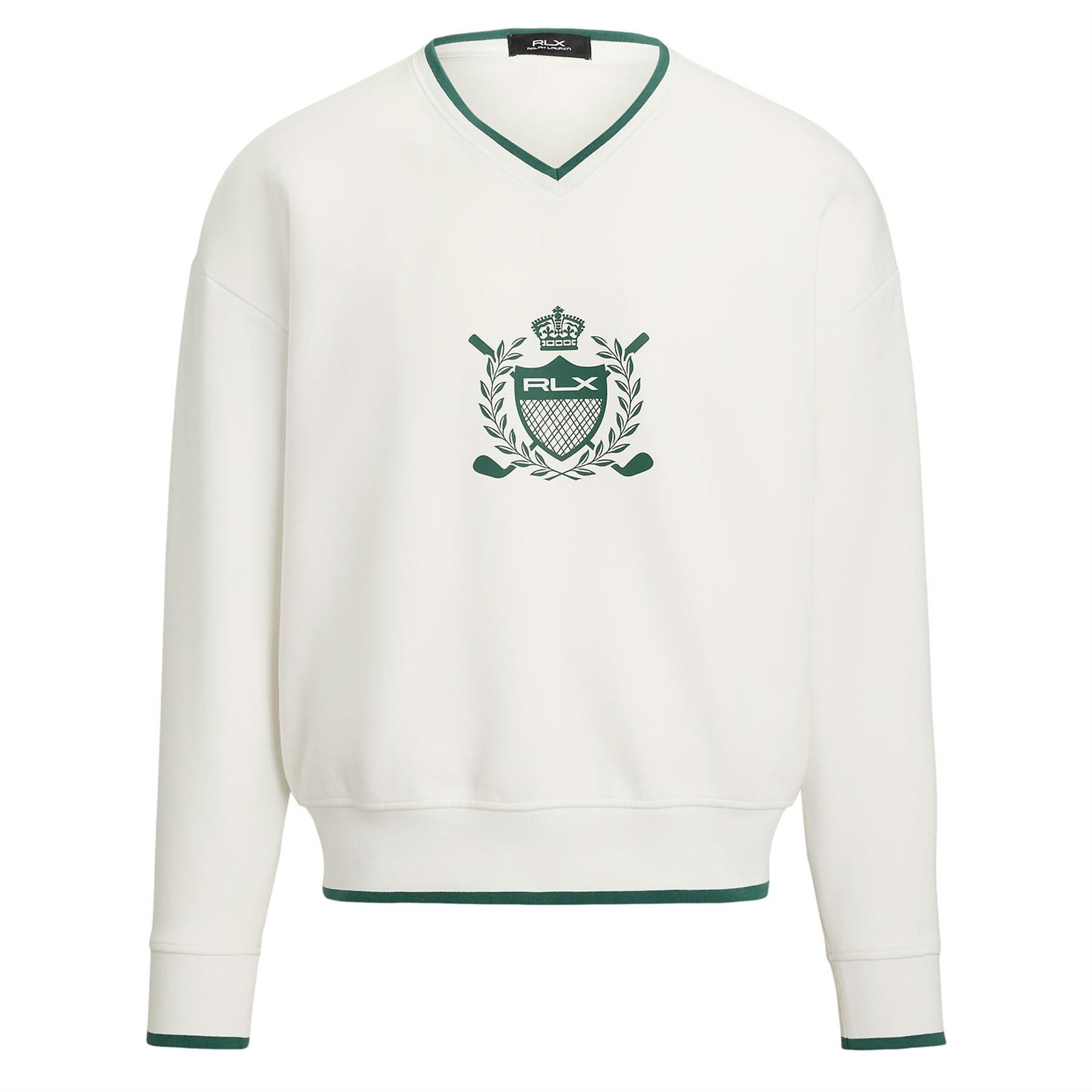 [RALPH LAUREN] RLロゴ ホワイトスウェット POLO RALPH LAUREN THE RL FLEECE LOGO SWEATSHIRT | White Men
