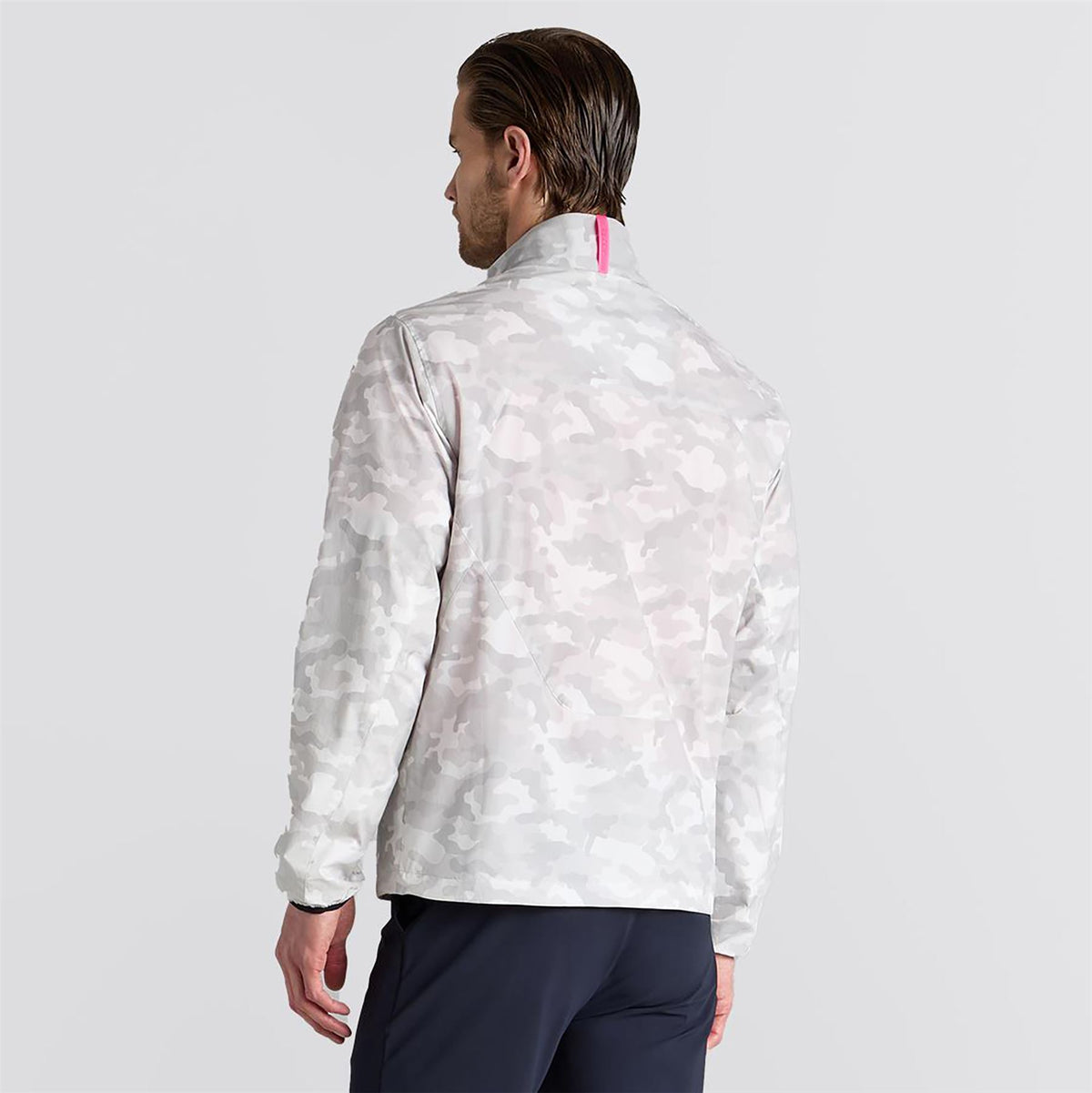 Parachute Camo Windbreaker Snow Camo