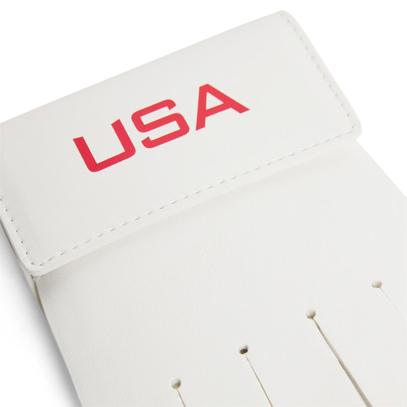 Womens Leather Strap Phone Case White