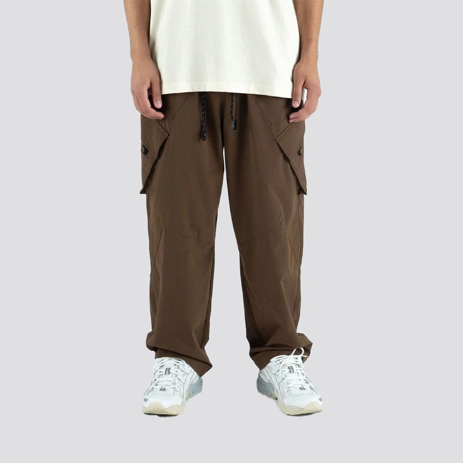 Wilcox Nylon Pants Brown