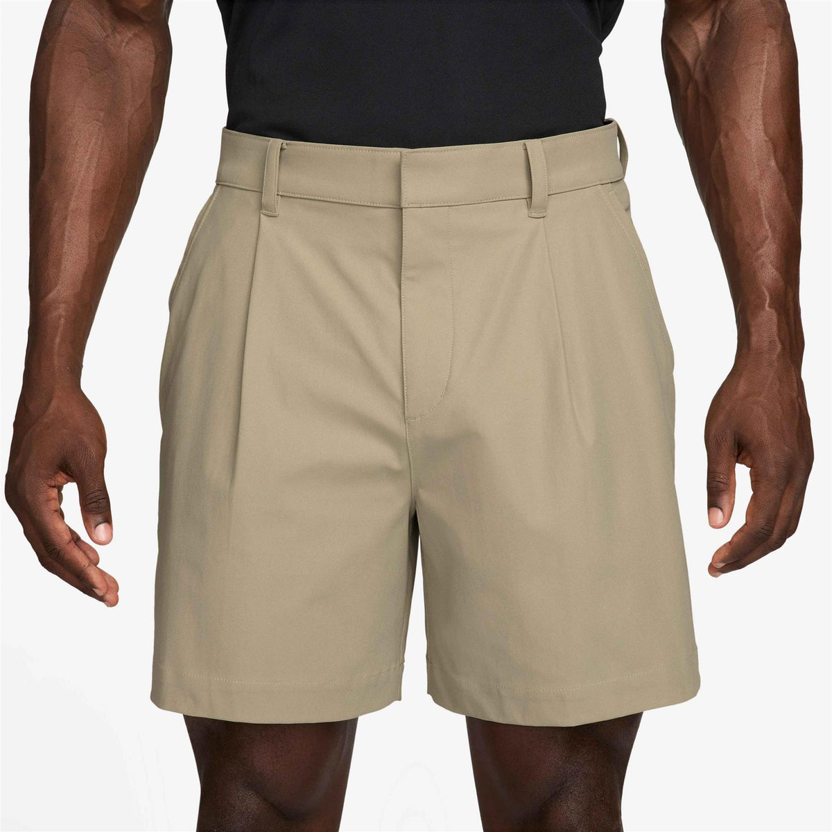 Dri-Fit Par Golf Shorts Above The Knee Limestone/Blk/Limestne