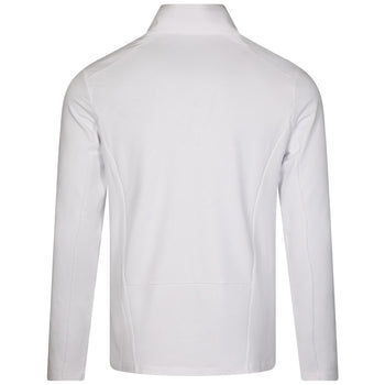 Brushed Back Tech Quarter Zip Pullover Snow