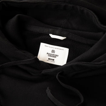 Midweight Terry Standard Hoodie Black