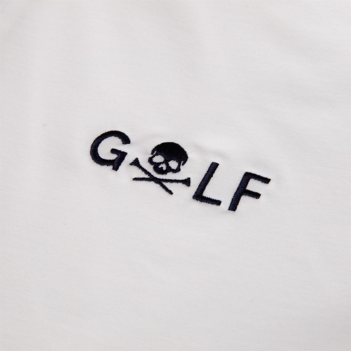 S&T Golf Logo Italian Tech Melange Raglan Quarter Zip Pullover Snow