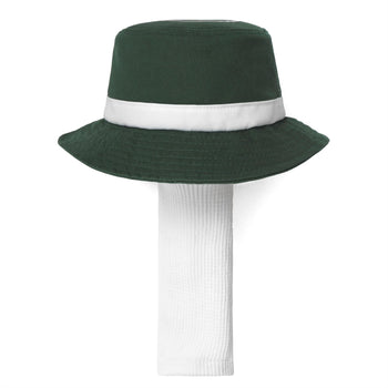 Malbon Golf Buckets Knit Driver Cover Green | TRENDYGOLFUSA.COM