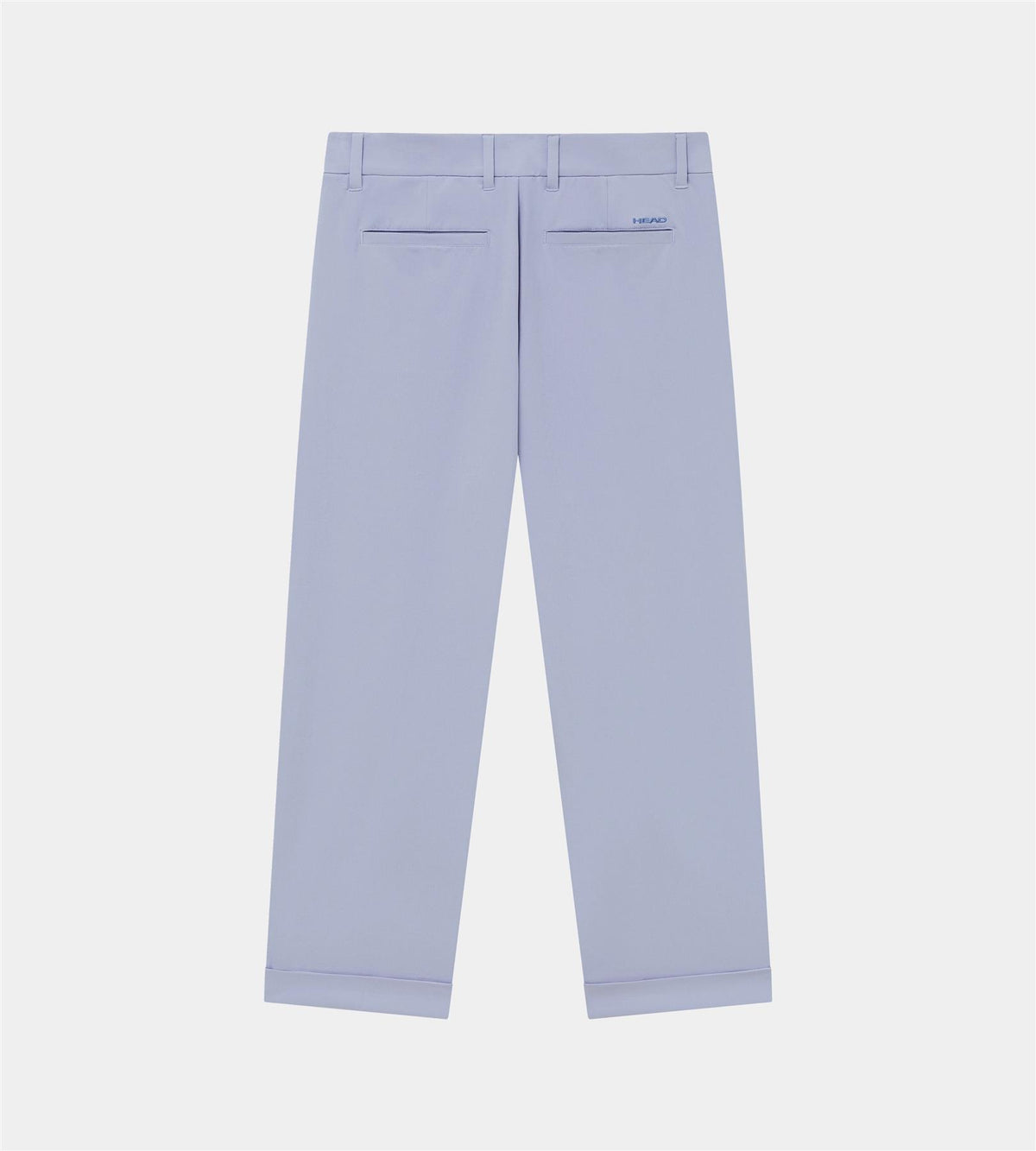 Double Pleated Pants Dusty Blue