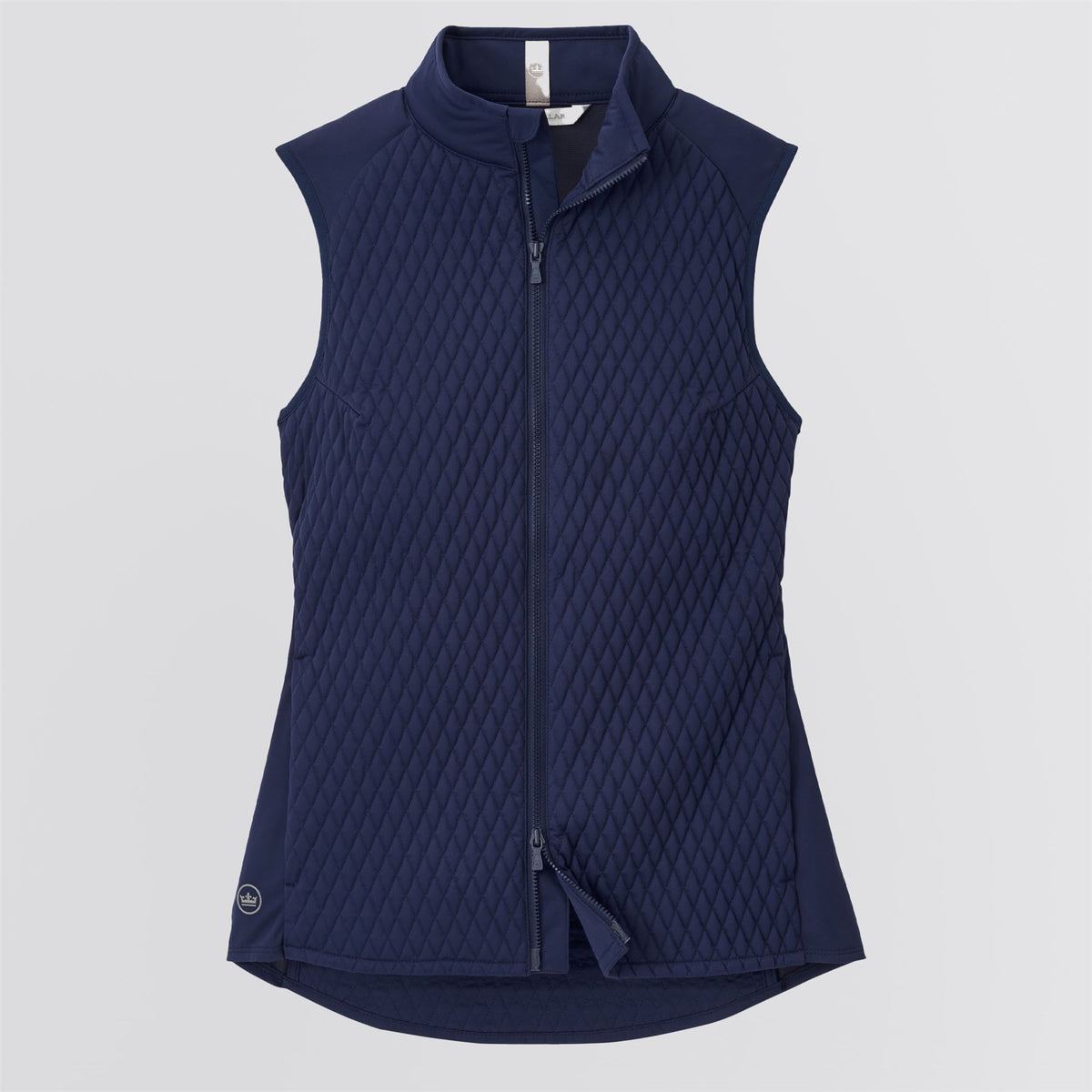 Womens Fuse Mini Diamond Quilt Vest Navy