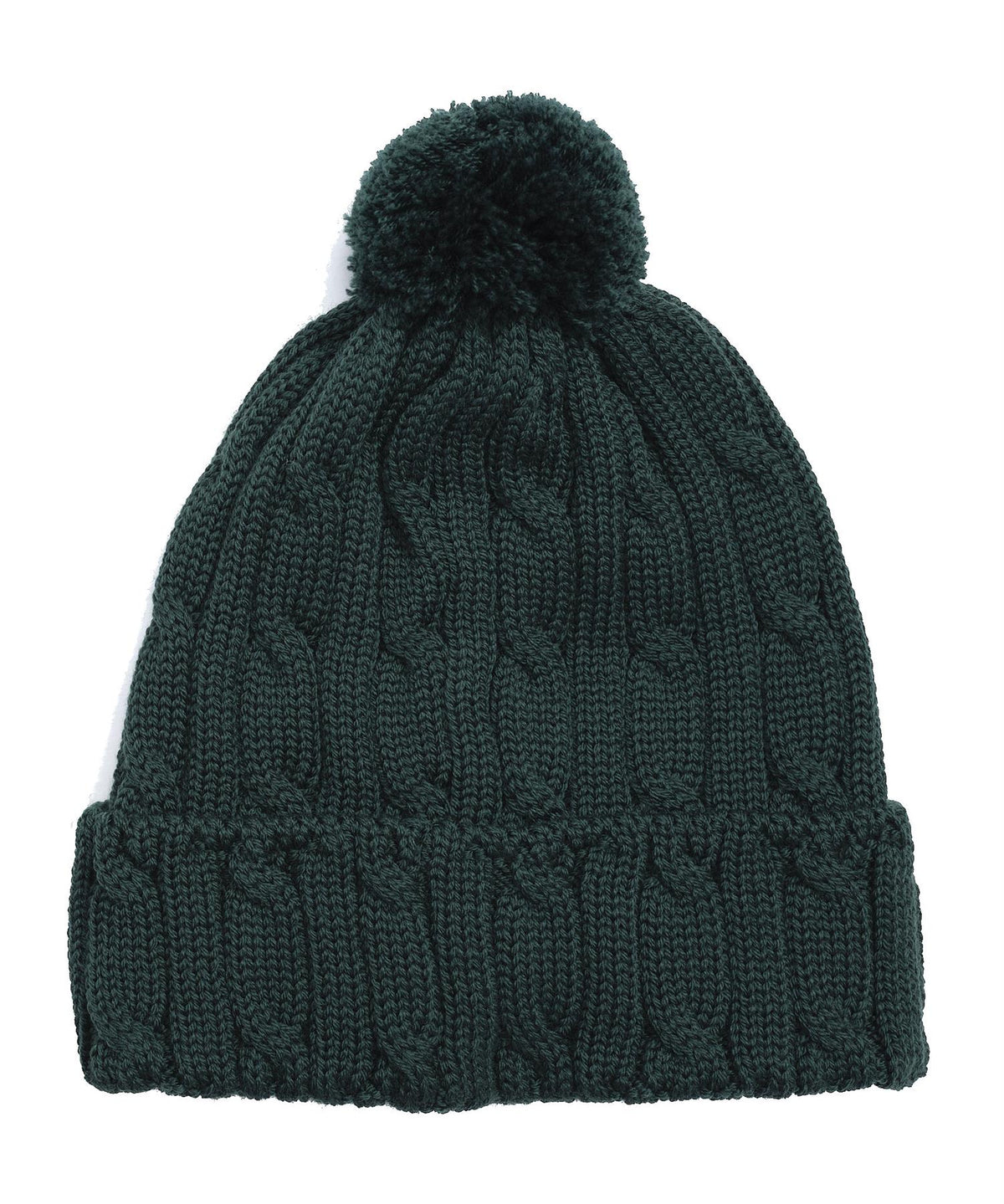 Womens Cable Beanie Northwest Pine