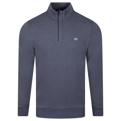 Cloud Quarter Zip Mid 2.0 Heather Blue