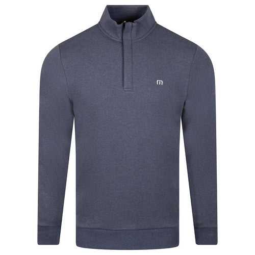 Cloud Quarter Zip Mid 2.0 Heather Blue