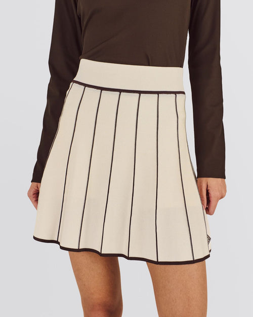 Aurora Knit Skirt Cream