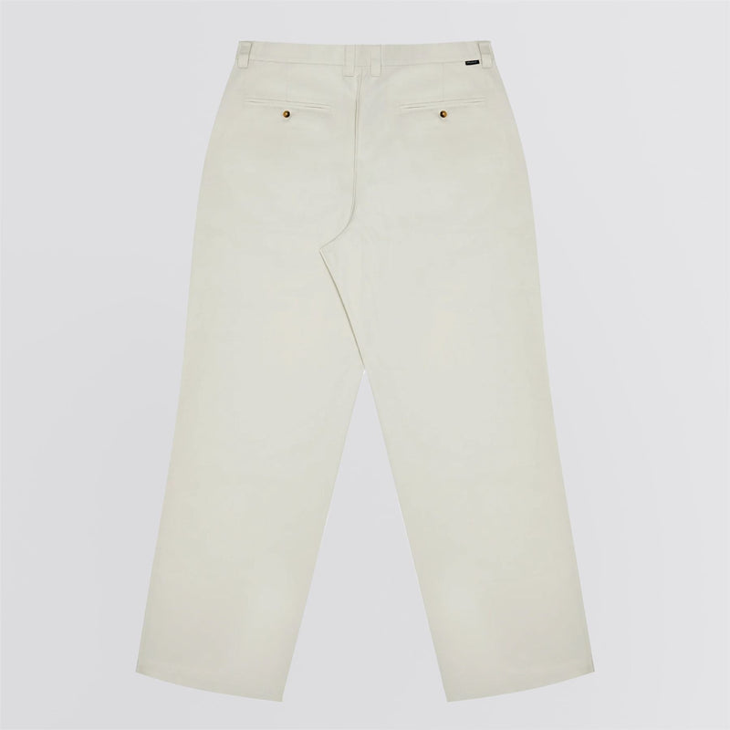 Reverse Pleat Pants Ivory