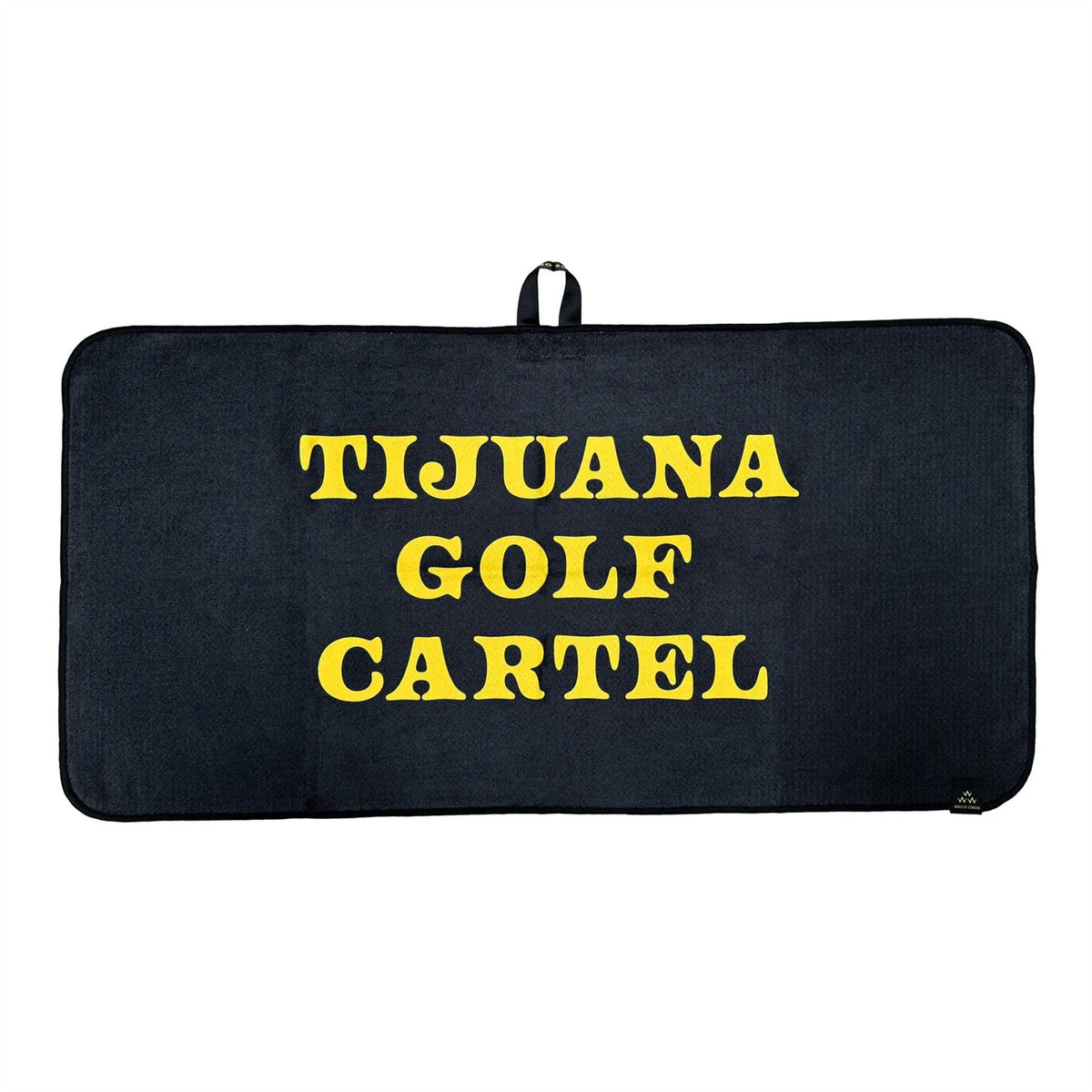 Tijuana Golf Towel Black