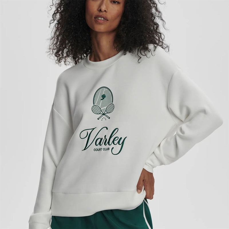 Womens Rasco Namesake Sweat White/Forest