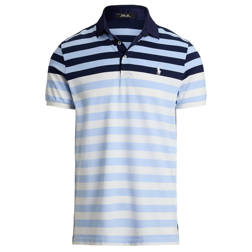 RLX Performance Pique Knit Polo Office Blue Multi - SS25