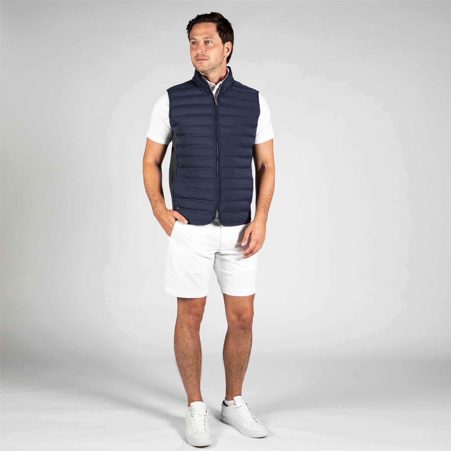 Peter Millar Winsome Hybrid Vest Navy – TRENDYGOLFUSA.COM