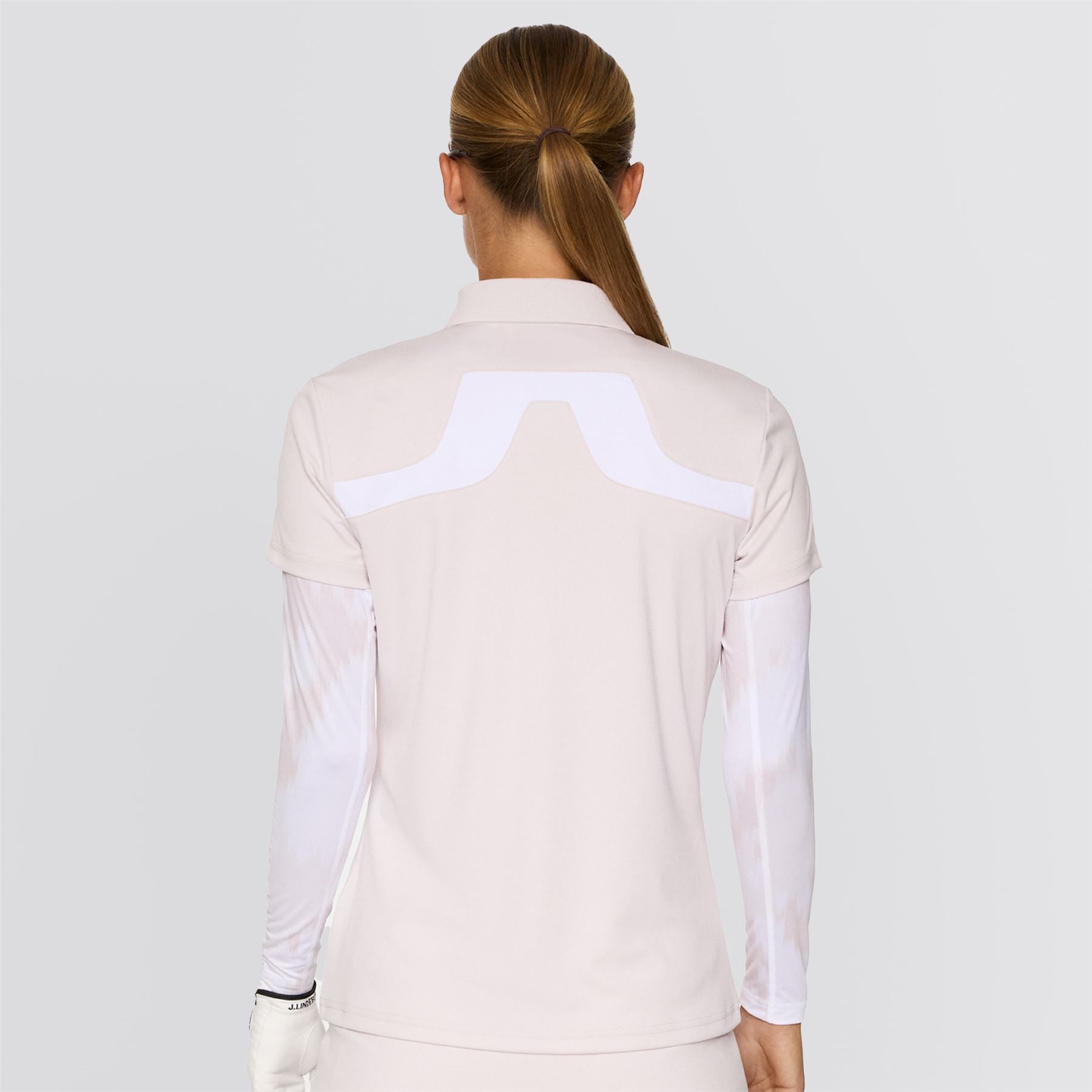 Womens Cassie Polo Gray Lilac