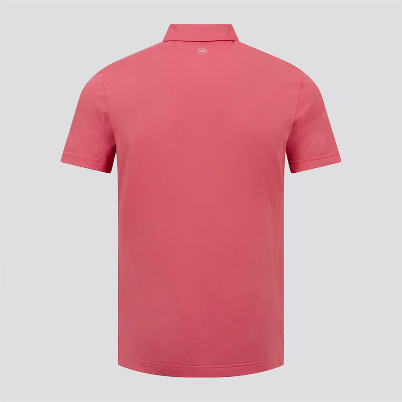 Soul Performance Mesh Polo Cape Red