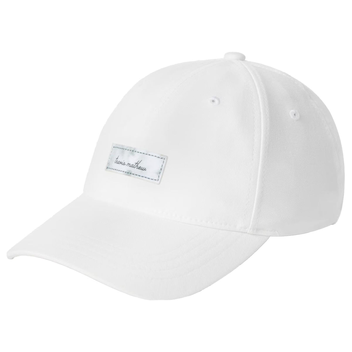 Womens Sabora Snapback Cap White
