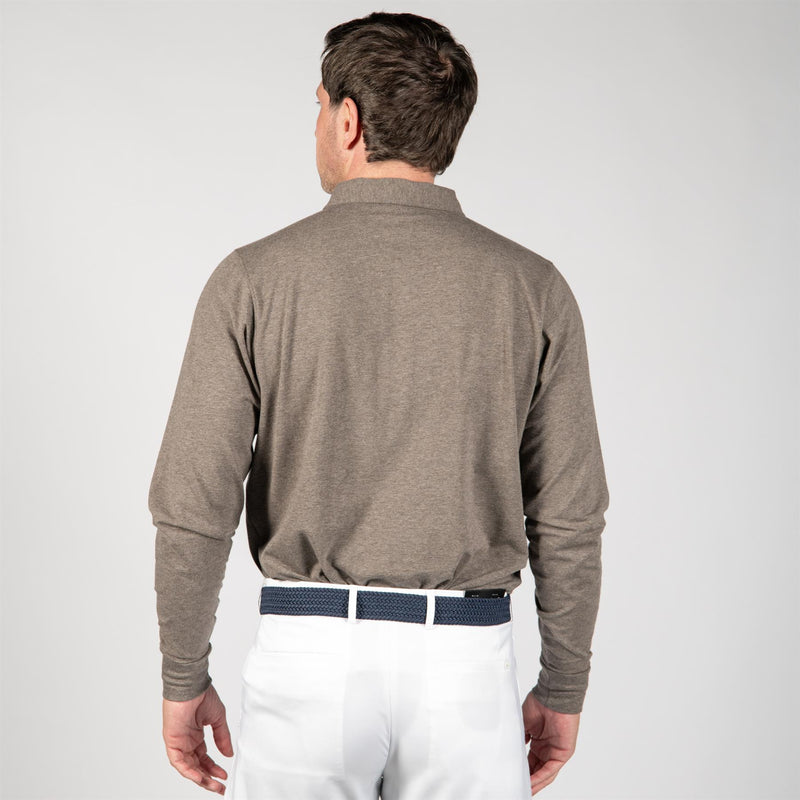 Quinlivan LS Polo Elk Heather
