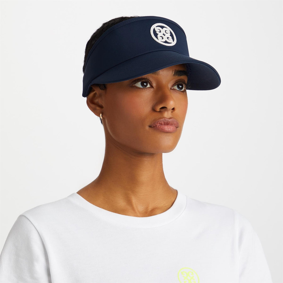 Flat Brim Cotton Visor Twilight