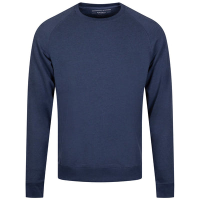 The Kennedy Crewneck Pullover Heathered Atlantic - SS24