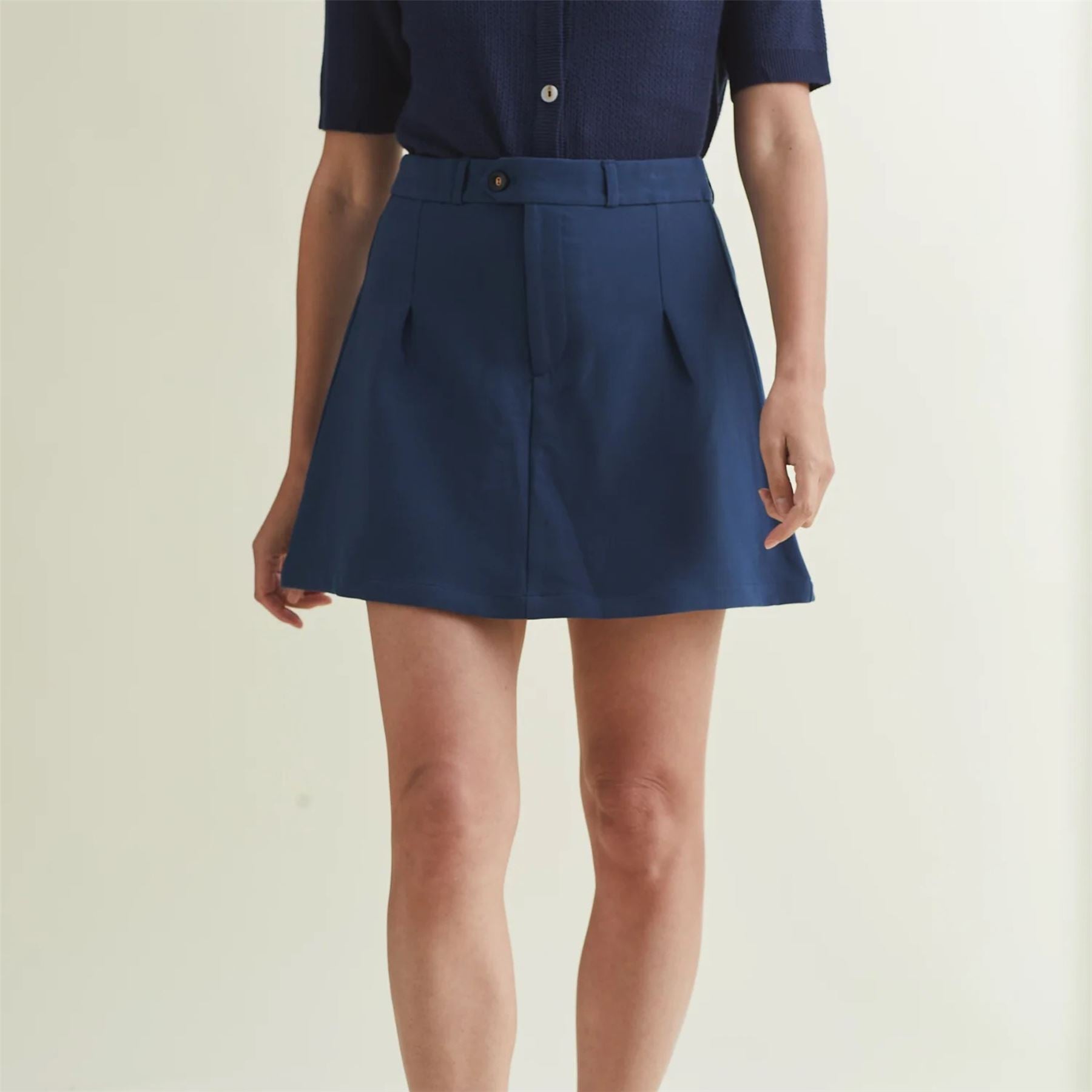 Womens C'est Tout Skort Dress Blues