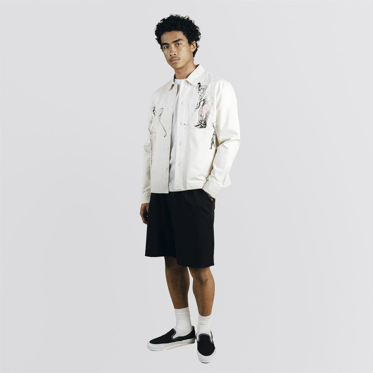 Charl Chore Jacket Off White