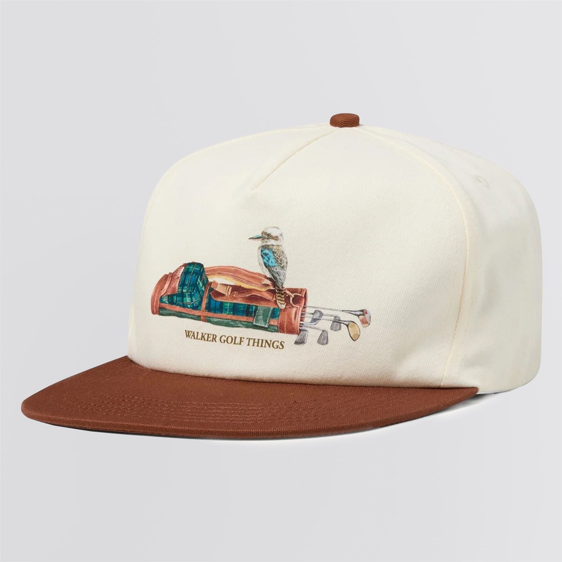 Sunday Mid Cap Cream/Chocolate