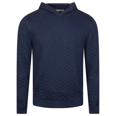 The Wallace Crewneck Sweater Heathered Navy - SS24