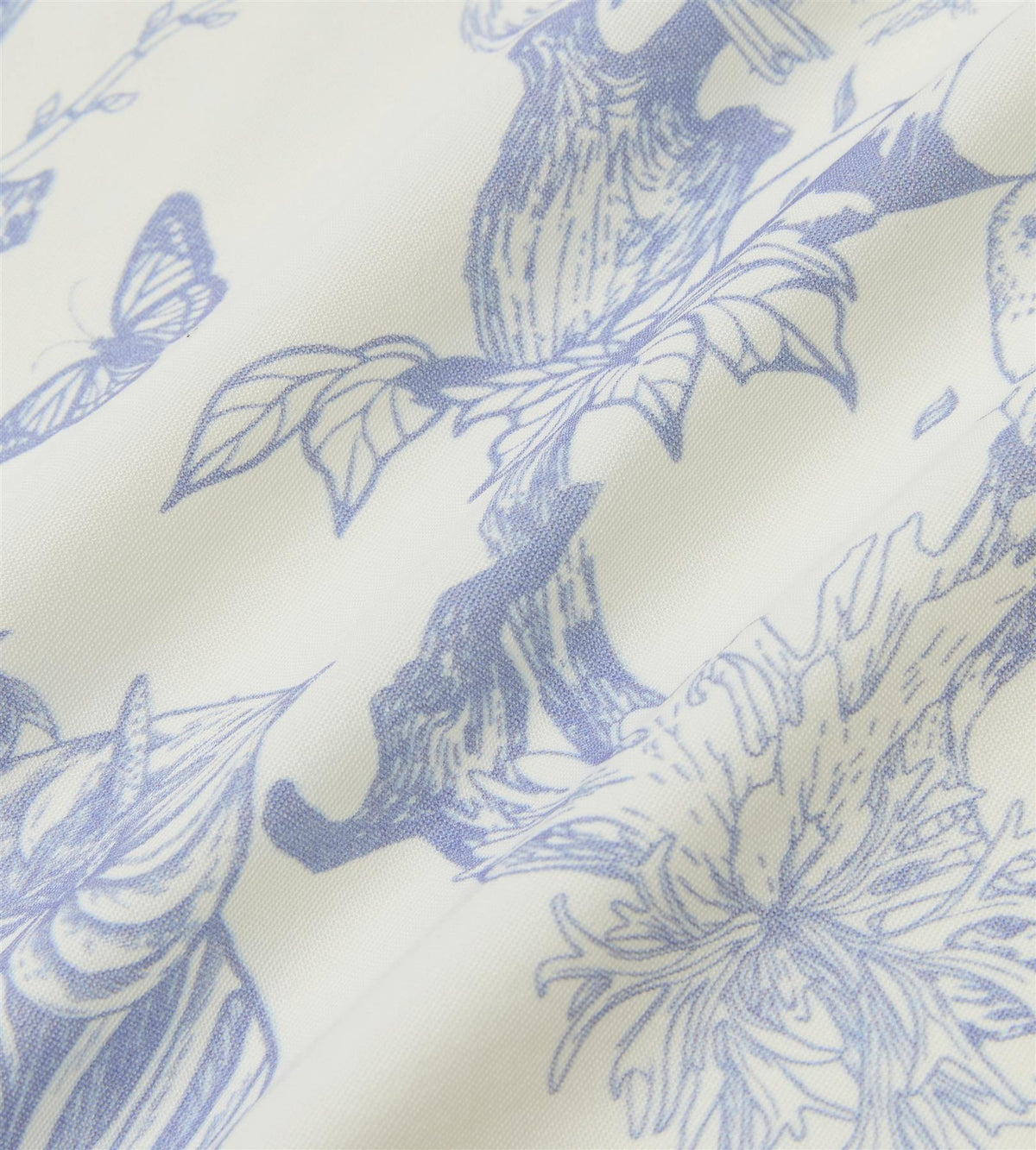 Womens Printed Bandana Cream/Blue/Forest