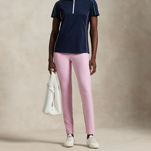 Womens RLX Multi Nylon Stretch Skinny Pants Garden Pink