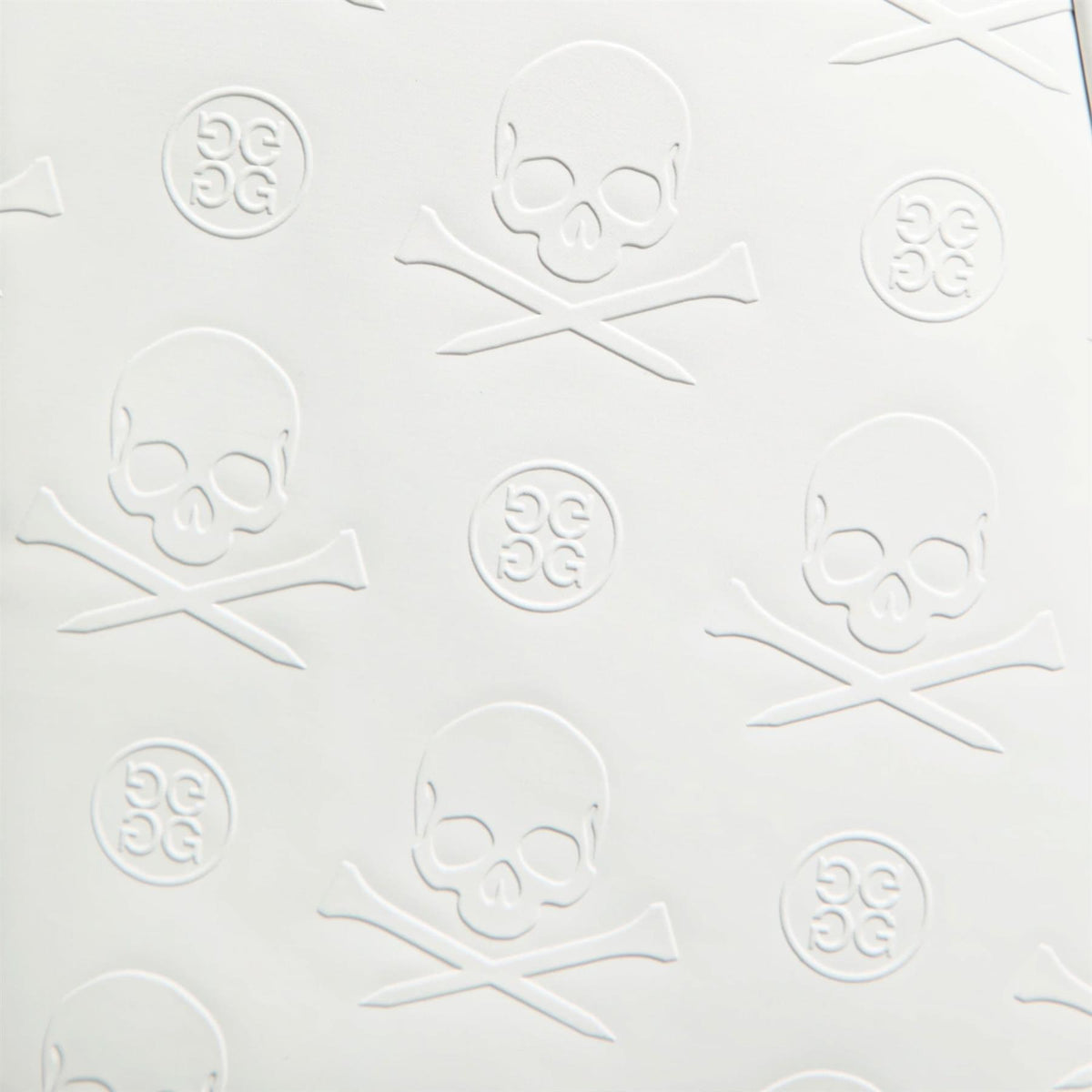 Embossed Skull & Tees Daytona Carry Golf Bag Snow