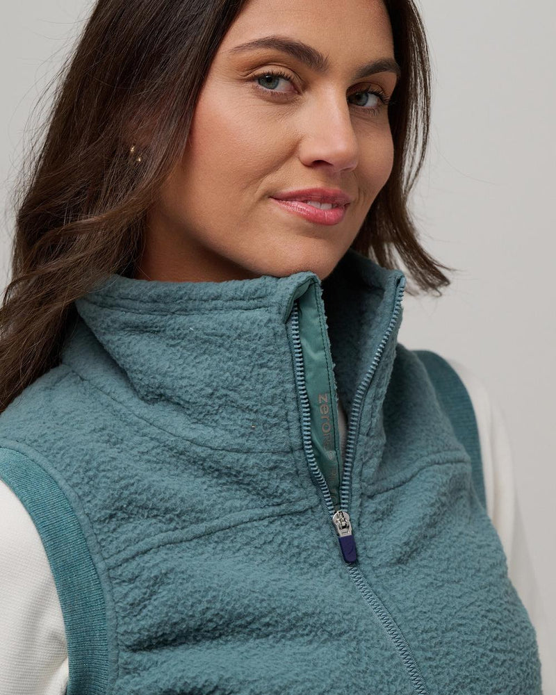 Womens Rowen Vest Agave