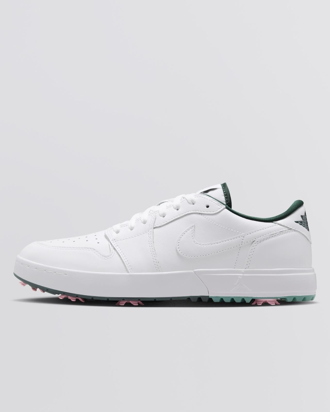 Jordan Golf Air Jordan 1 Low Spiked Golf Shoes White