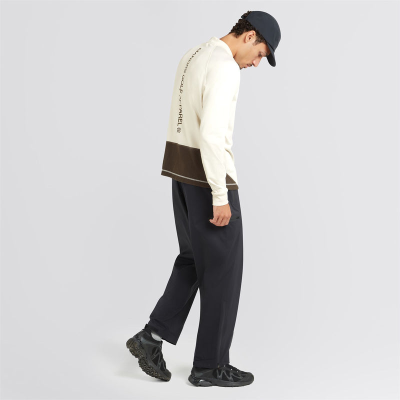 Long-Sleeve Fleece Base Layer Ivory
