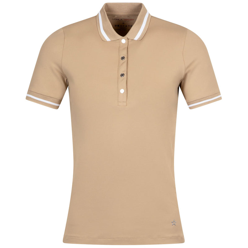 Womens The Mia Polo Khaki