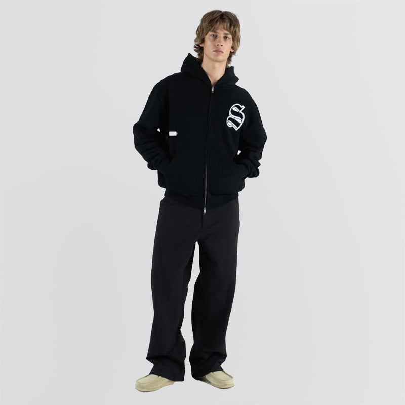 Book Fair Fleece Zip Hoodie Black
