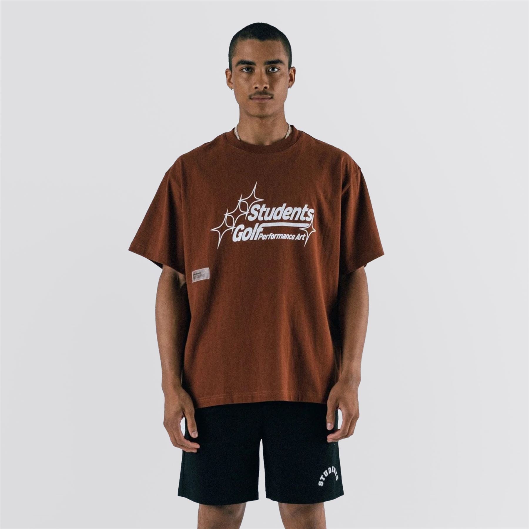 Performance Art T-Shirt Brown