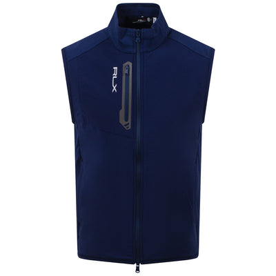 Stretch French Terry Vest French Navy - SS23