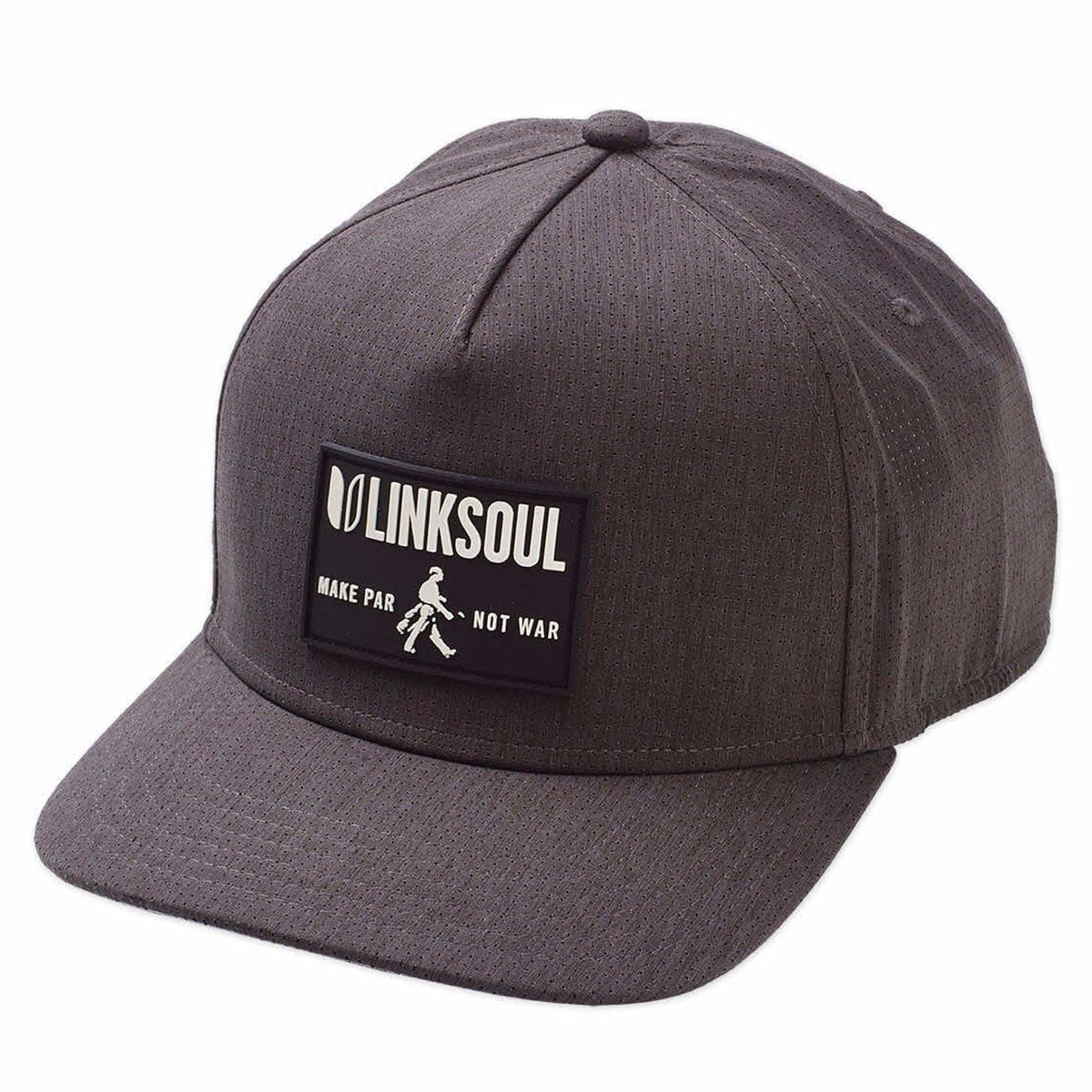 AC Snapback MNPW Rubber Patch Cap Charcoal/Black/Grey