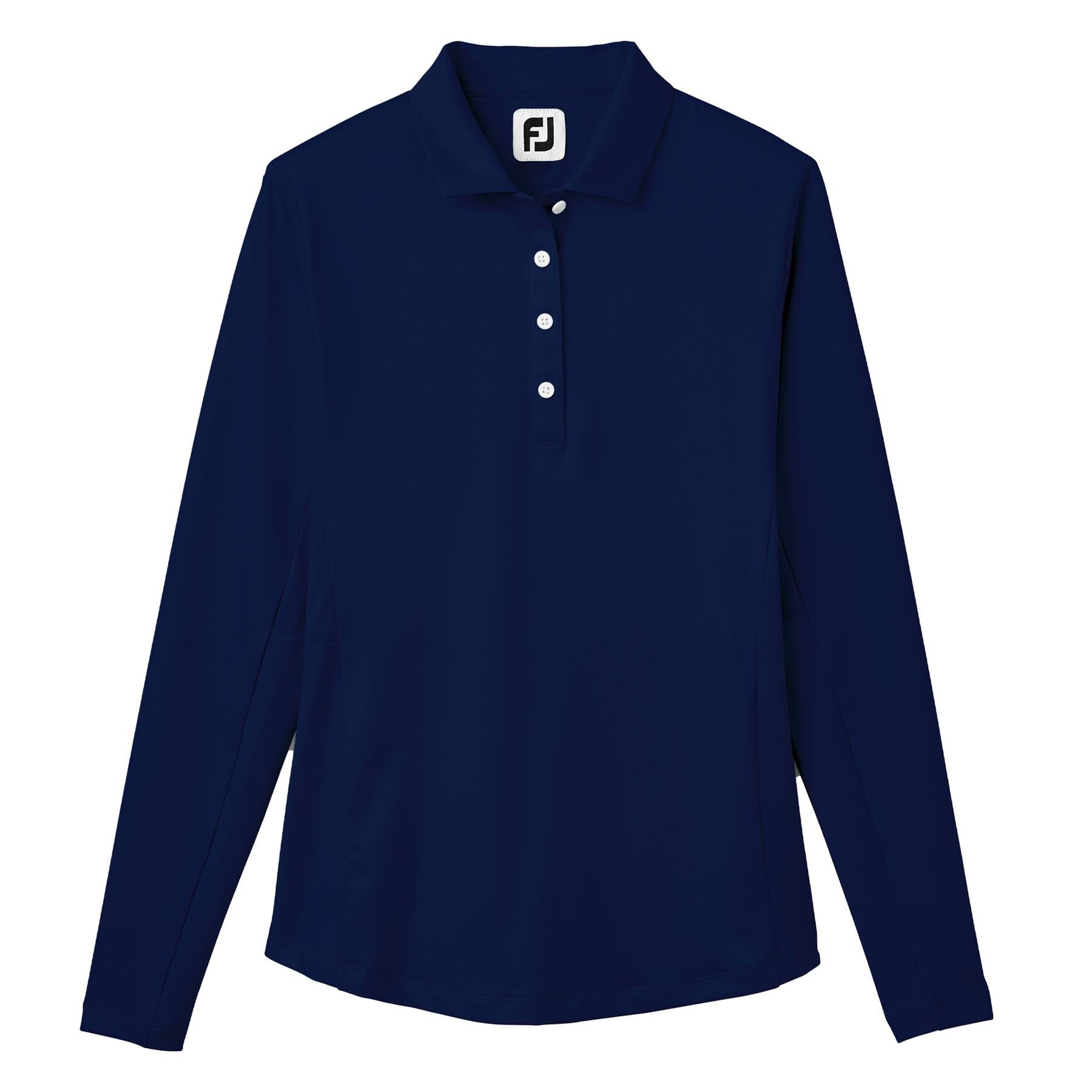 Womens LS Sun Protection Shirt Navy